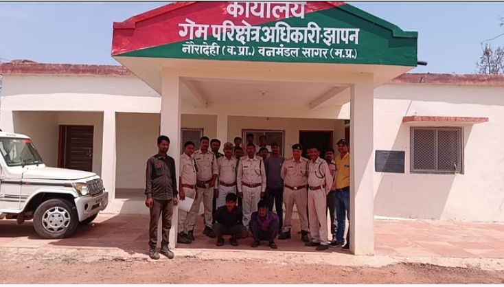 Photo of दमोह: रानी दुर्गावती टाइगर रिजर्व में 13 हैक्टेयर जंगल में लगाई आग