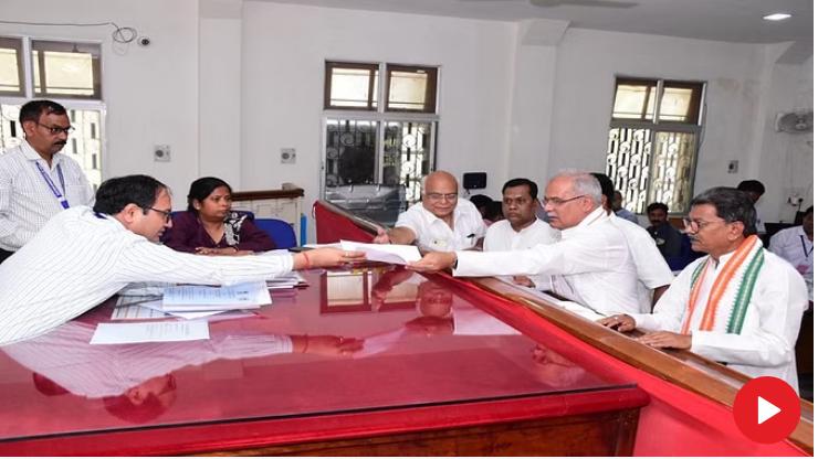 Photo of लोकसभा चुनाव 2024: राजनांदगांव से पूर्व सीएम भूपेश बघेल ने किया नामांकन