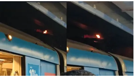 Photo of दिल्ली मेट्रो में लगी आग!, राजीव चौक स्टेशन पर दिखीं आग की लपटें