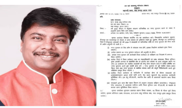 Photo of छत्तीसगढ़ के वनमंत्री ने लगाई मुहर