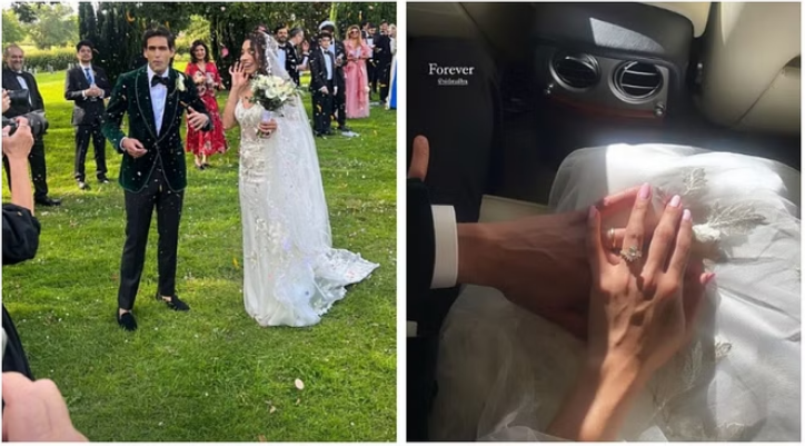 Photo of सिद्धार्थ माल्या ने जैस्मीन से लंदन में की शादी