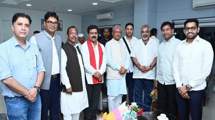 Photo of छत्तीसगढ़ के मुख्यमंत्री विष्णुदेव साय से निवेशकों ने की मुलाकात