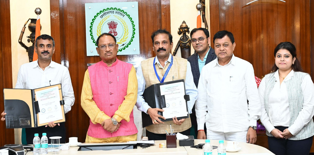 Photo of छत्तीसगढ़ से निर्यात करने वाले व्यवसायियों को मार्गदर्शन के लिए दो संस्थानों में एमओयू