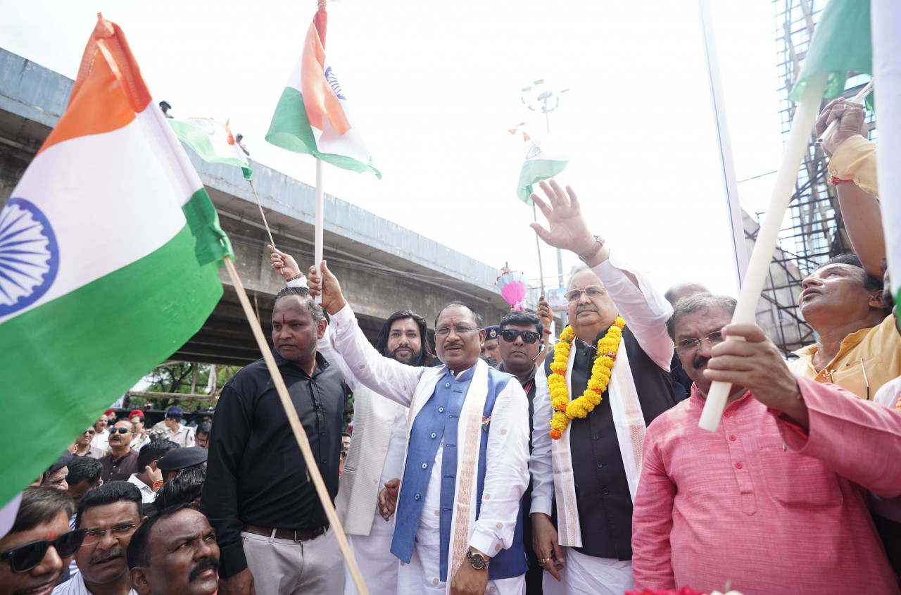 Photo of मुख्यमंत्री साय राजनांदगांव में तिरंगा रैली में हुए शामिल