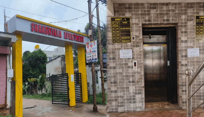 Photo of दुर्ग में चौथे फ्लोर से अचानक नीचे गिरी लिफ्ट, चार लोग घायल