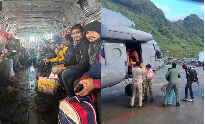 Photo of केदारनाथ: एमआई 17 और चिनूक से एयर लिफ्ट रेस्क्यू शुरू, 133 लोगों को निकाला जा चुका