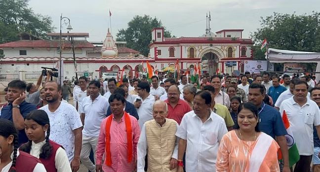 Photo of जगदलपुर: आजादी पर्व से पहले तिरंगा दौड़ का आयोजन