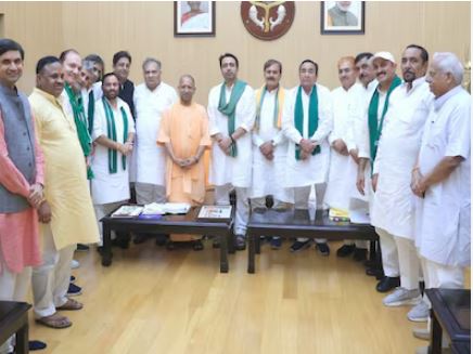 Photo of जयंत चौधरी ने की सीएम योगी से मुलाकात, आगामी उपचुनाव की नीतियों पर की चर्चा