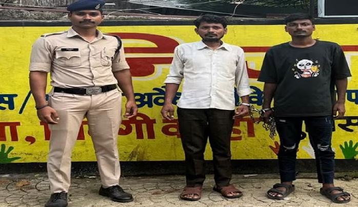 Photo of रायपुर पुलिस की कार्रवाई: ओडिशा से गांजा तस्करी करने वाले दो अंतर्राज्यीय तस्कर को किया गिरफ्तार