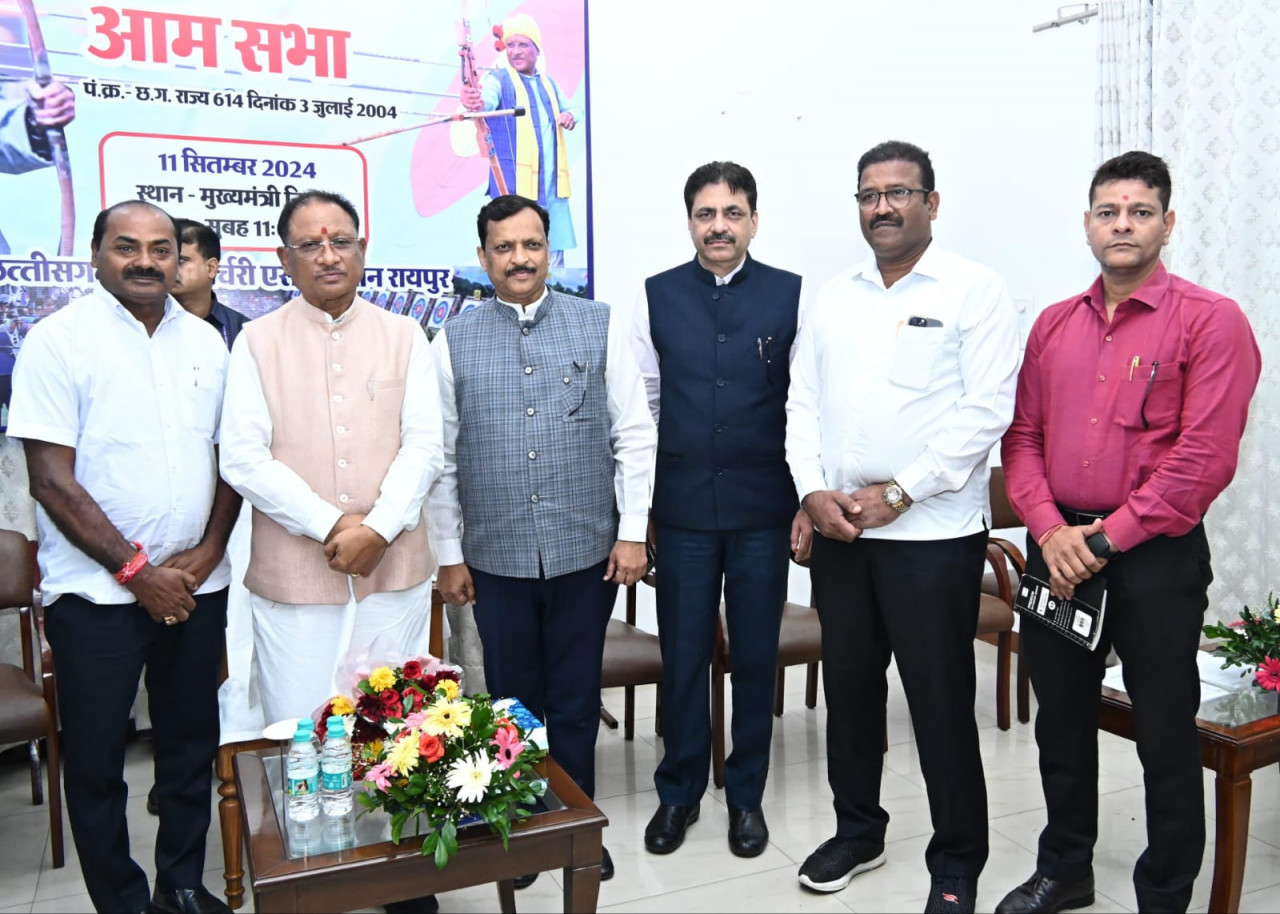 Photo of साय छत्तीसगढ़ प्रदेश आर्चरी एसोसिएशन के नए अध्यक्ष