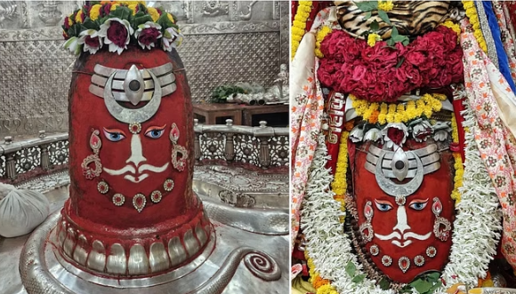 Photo of बाबा महाकाल का खुला तीसरा नेत्र, भस्म आरती में आज कुछ ऐसे किया गया श्रृंगार