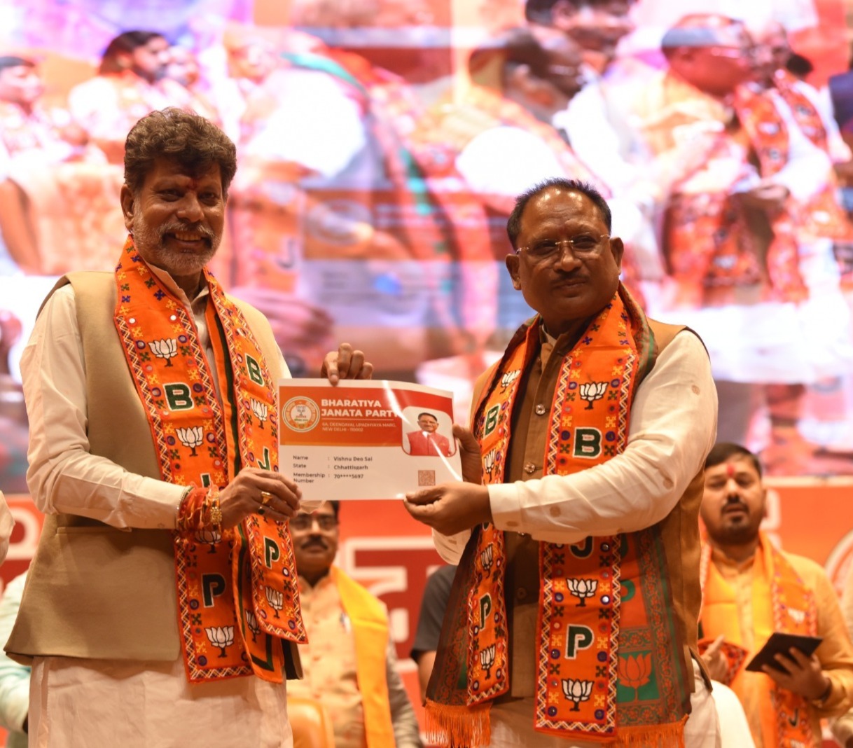 Photo of भाजपा सदस्यता अभियान की हुई शुरुआत,पहले सदस्य बने मुख्यमंत्री साय