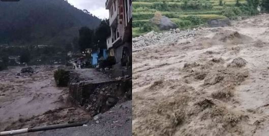 Photo of उत्तराखंड: टिहरी, चमोली में नदियों का जलस्तर बढ़ा, बदरीनाथ हाईवे चटवापीपल में बंद