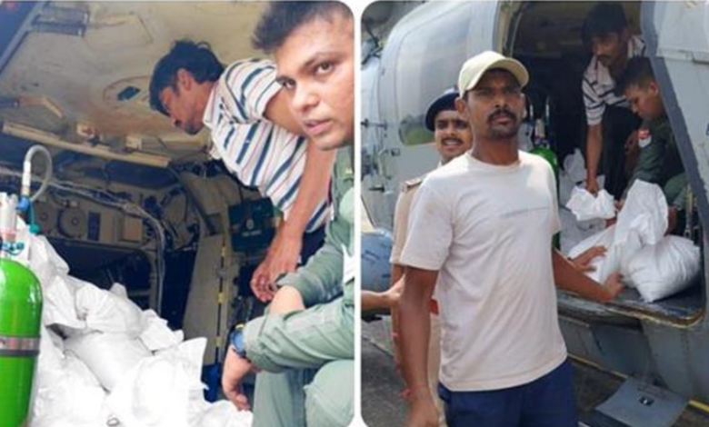 Photo of बिहार : बाढ़ प्रभावित क्षेत्रों में राहत कार्यों के लिए ली गई एयरफोर्स की मदद