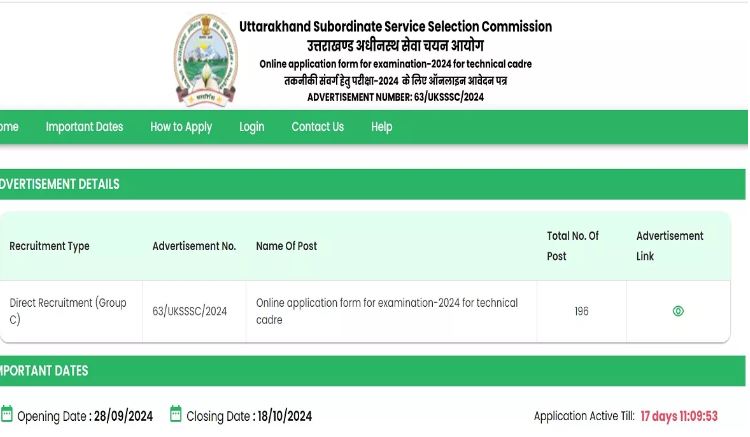 Photo of उत्तराखंड में ड्राफ्ट्समैन, टेक्नीशियन समेत कई पदों पर निकली भर्ती