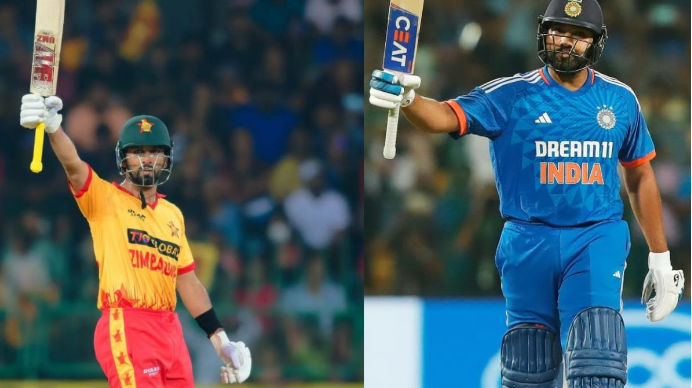 Photo of सिकंदर रजा के तूफान में उड़ा रोहित शर्मा का सबसे तेज T20I सेंचुरी का रिकॉर्ड