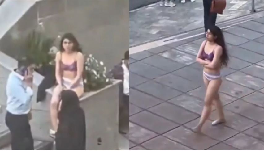 Photo of ईरान की यूनिवर्सिटी में लड़की ने उतार दिए कपड़े; हिजाब के विरोध में छात्रा की बगावत पर मचा बवाल