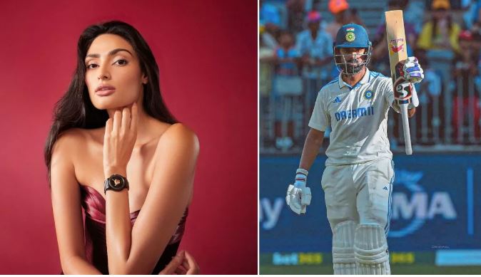 Photo of पति KL Rahul ने खेली शानदार पारी, खुशी में झूमीं Athiya Shetty