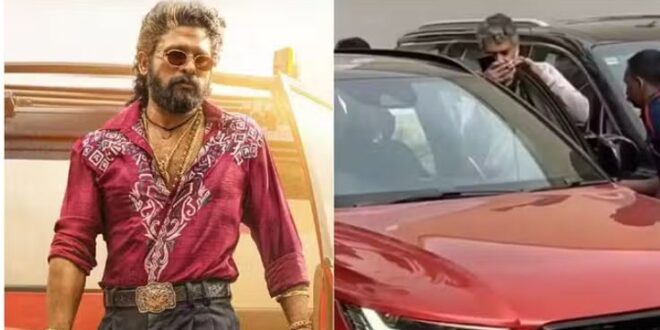 Photo of थिएटर में ‘पुष्पा 2’ देखने पहुंचे एस एस राजामौली