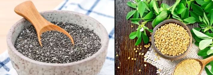 Photo of 45 दिनों तक रोज सुबह पिएं एक चम्मच मेथी और चिया सीड्स का पानी