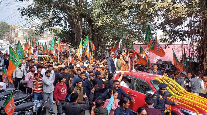 Photo of हरियाणा निकाय चुनाव: जगाधरी में सीएम सैनी का रोड शो…