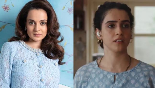 Photo of Kangana Ranaut के निशाने पर आई Sanya Malhotra की लेटेस्ट रिलीज मिसेज