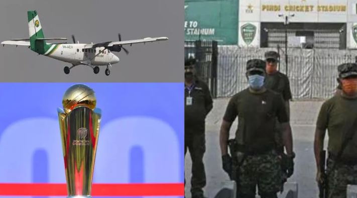 Photo of 12 हजार पुलिसकर्मियों का सख्त पहरा, चार्टर फ्लाइट का भी जुगाड़; खिलाड़ियों की सुरक्षा के लिए PCB ने झोंक दी पूरी जान