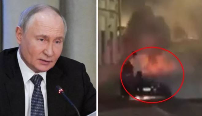 Photo of पुतिन की कार में लगी भीषण आग, कौन था सवार… अभी खुलासा नहीं