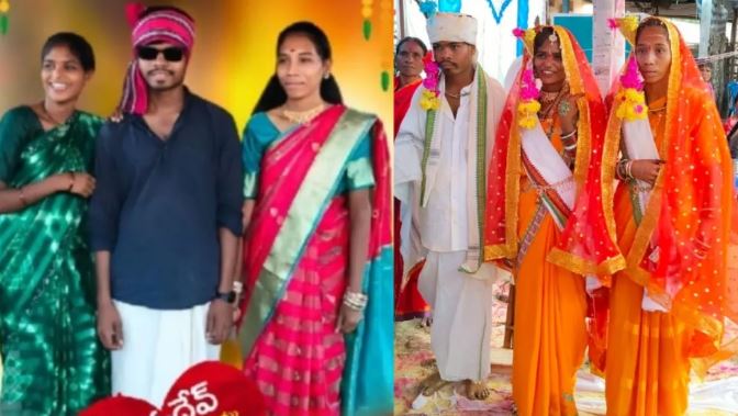 Photo of कैसा ये इश्क है! दो लड़कियों से हुआ प्यार, लड़के ने एक ही मंडप में दोनों से रचाई शादी