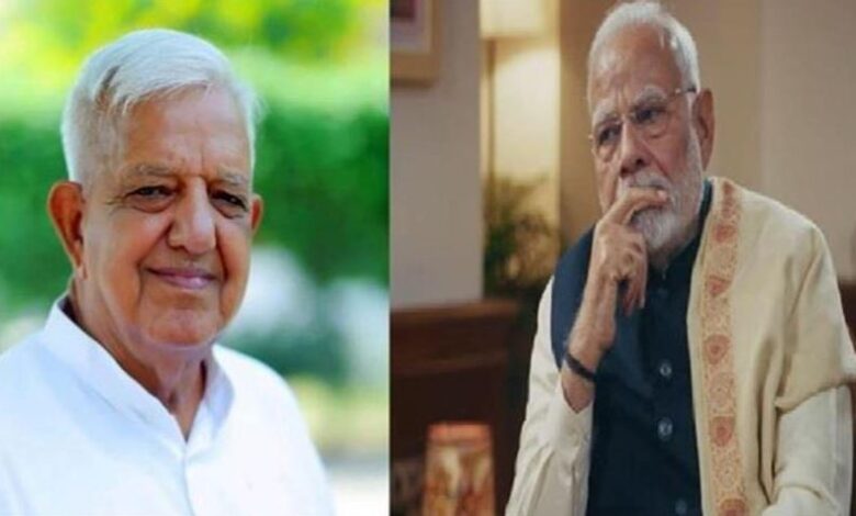 Photo of पूर्व मंत्री सतपाल सांगवान के निधन पर पीएम मोदी ने जताया दु:ख!