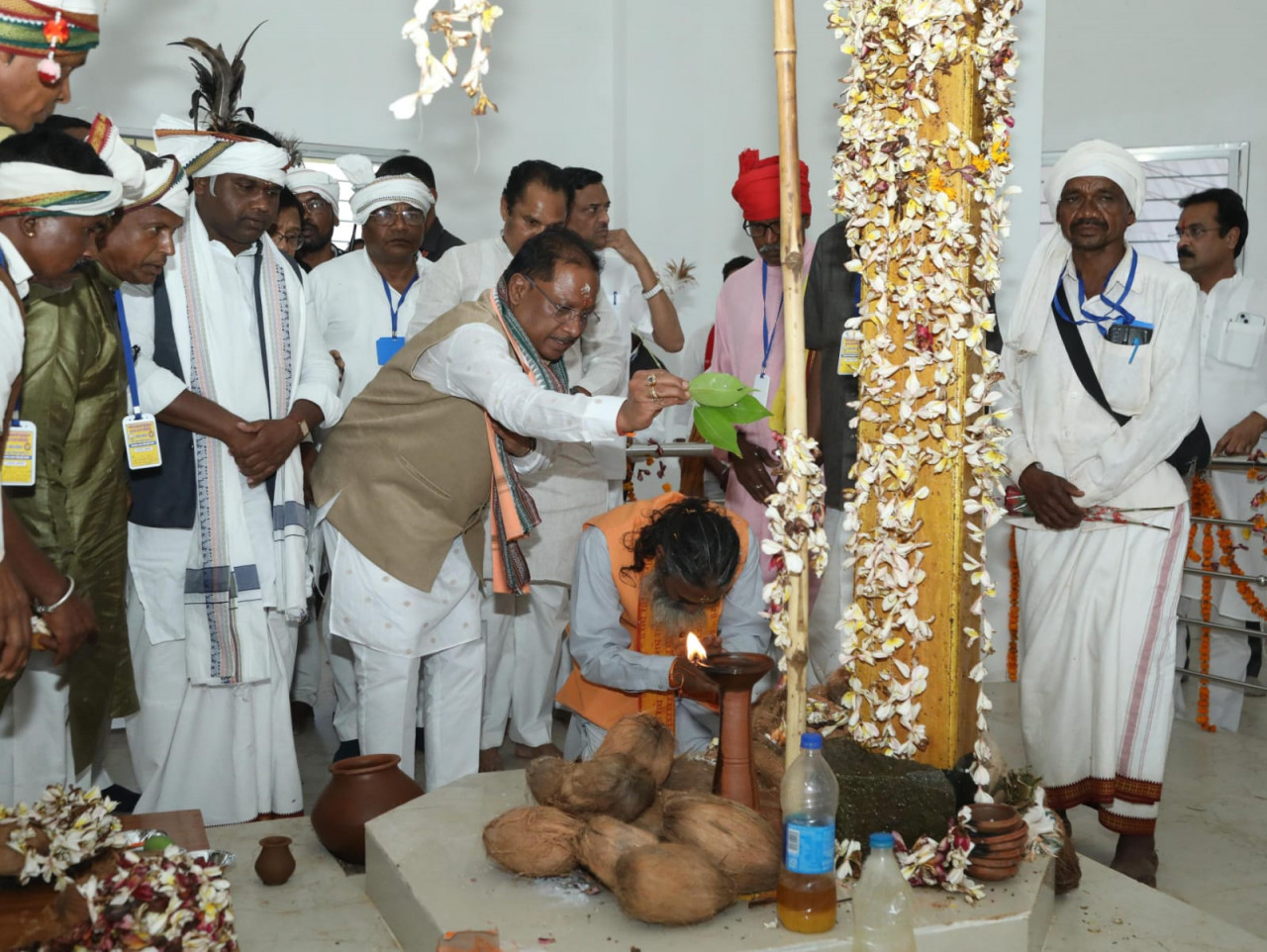 Photo of साय गोंडवाना समाज द्वारा आयोजित मरका पंडुम में हुए शामिल