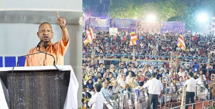 Photo of भीम नगरी समारोह: दलितों की राजधानी में सपा-कांग्रेस पर बरसे सीएम योगी…