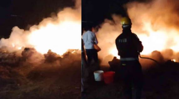 Photo of आबादी के पास कूड़े के ढेर में लगी आग, दमकल की टीम ने मौके पर पहुंच कड़ी मशक्कत के बाद पाया काबू