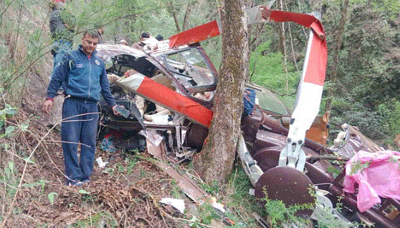 Photo of  उत्तरकाशी में हेलिकॉप्टर दुर्घटनाग्रस्त, छह यात्रियों की मौत की खबर; रेस्क्यू अभियान जारी