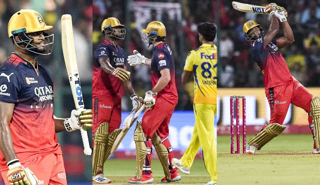 Photo of 6 छक्के, 4 चौके और 378 का स्ट्राइक रेट…Romario Shepherd ने मचा दी तबाही