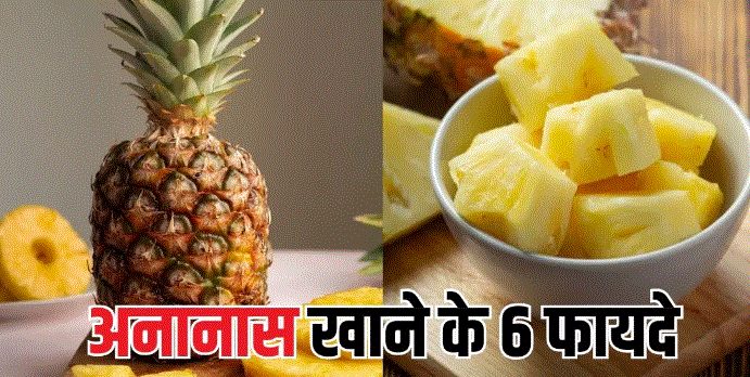 Photo of अनानास खाने से मिलेंगे 6 फायदे, दूर हो जाएंगी सेहत की परेशानियां