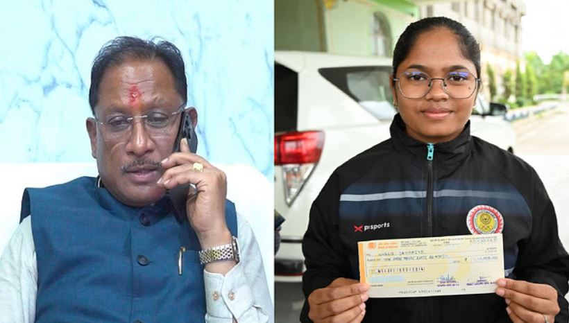 Photo of सीएम साय ने अंतरराष्ट्रीय सॉफ्टबॉल खिलाड़ी शालू को दी वीडियो कॉल पर शुभकामनाएं