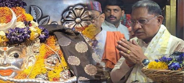 Photo of ‘काशी के कोतवाल’ श्री काल भैरव जी के दरबार में सीएम साय ने की पूजा-अर्चना