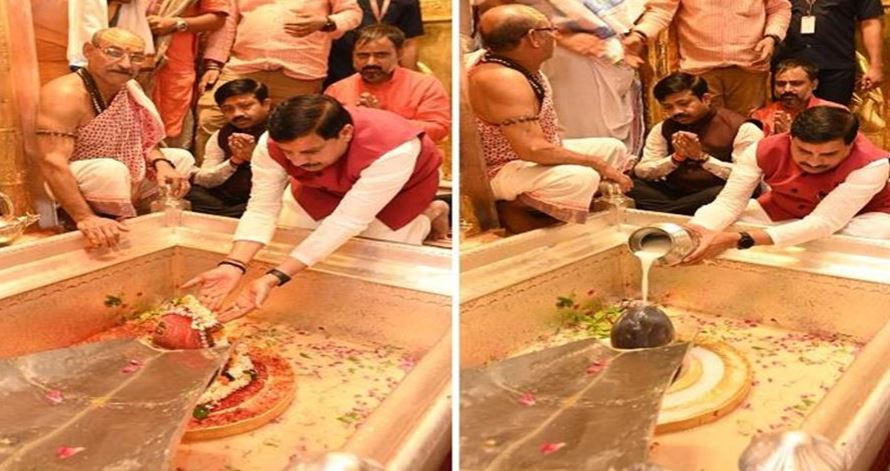 Photo of सीएम मोहन ने वाराणसी में बाबा काशी विश्वनाथ के किए दर्शन