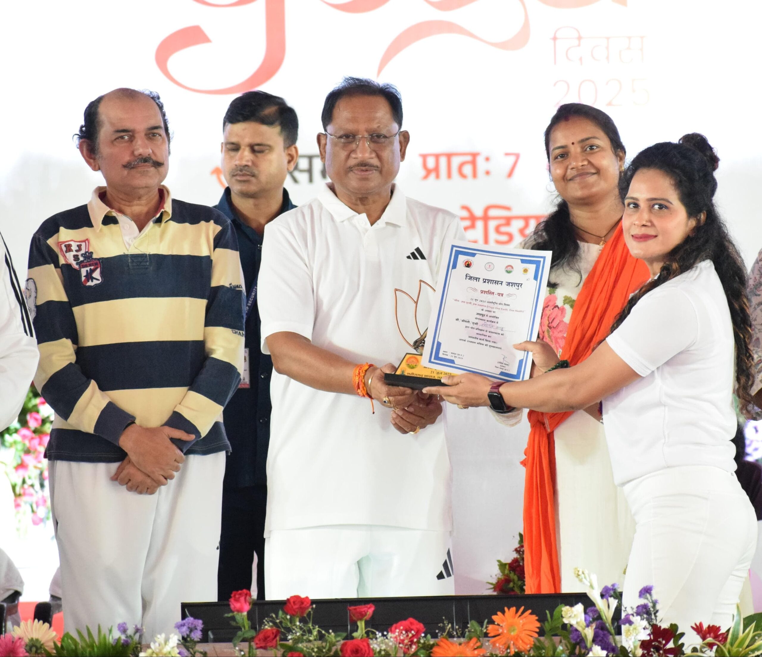 Photo of साय ने गजरथ यात्रा  का किया शुभारंभ