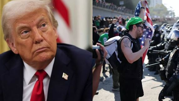 Photo of लॉस एंजिल्स के हालात पर कैलिफोर्निया के गवर्नर का फूटा अमेरिका राष्ट्रपति पर गुस्सा