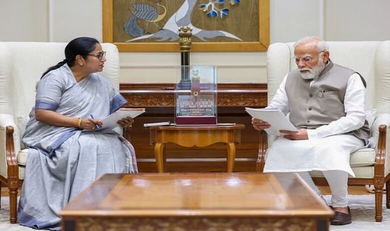 Photo of दिल्ली: पीएम मोदी से मिलीं सीएम रेखा गुप्ता, राजधानी की हरित योजनाओं पर चर्चा