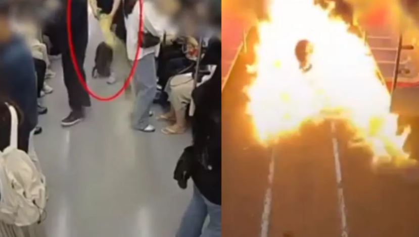 Photo of गुस्से में शख्स ने मेट्रो के कोच में पेट्रोल छिड़ककर लगा दी आग, मची अफरातफरी; 22 लोग घायल