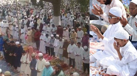Photo of ईद उज अजहा: अमन-चैन की दुआ में उठे हजारों हाथ…अकीदत के साथ अदा की नमाज