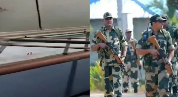 Photo of BSF जवानों को ड्यूटी पर जाने लिए दी गई गंदी और जर्जर ट्रेन