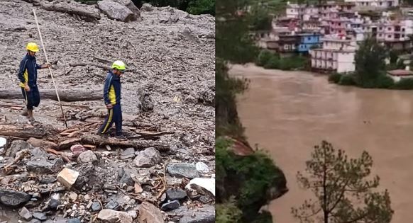 Photo of उत्तरकाशी में बादल फटा: यमुनोत्री हाईवे पर तेज सैलाब में बहे कई मजदूर