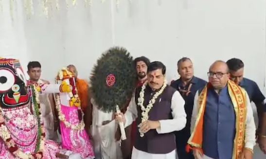 Photo of सीएम मोहन यादव भगवान श्री जगन्नाथ की रथ यात्रा में हुए शामिल