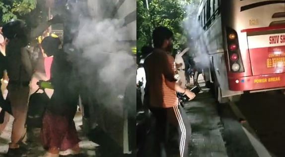 Photo of  बदरीनाथ से ऋषिकेश लौट रही तीर्थयात्रियों की बस में लगी आग, सवार थे 42 लोग