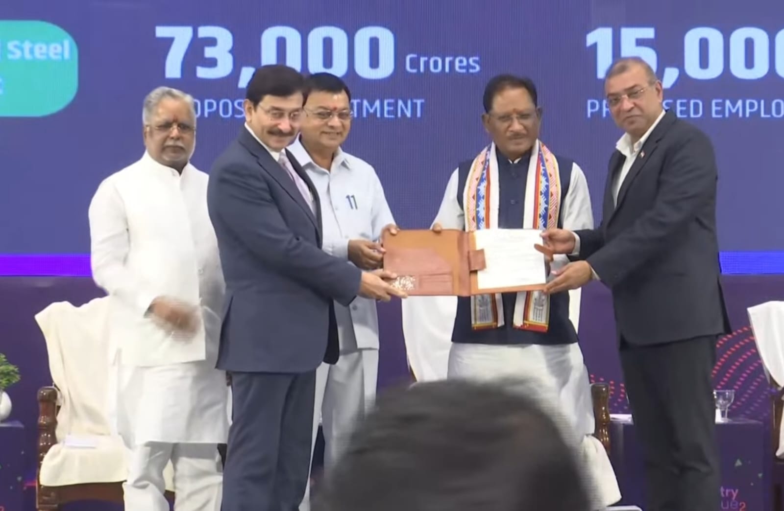 Photo of जिंदल स्टील ने 75,000 करोड़ रुपए के निवेश का किया एमओयू