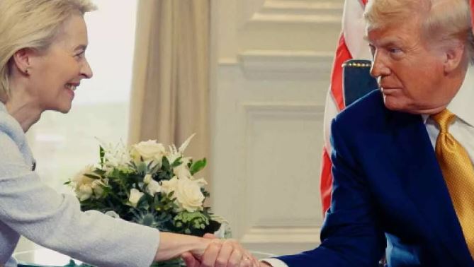 Photo of यूरोपीयन यूनियन के साथ US की अब तक की सबसे बड़ी ट्रेड डील